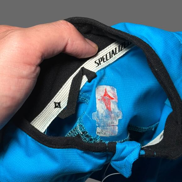 Specialized Deflect Cycling Vest Women's Size M NWT Neon Blue/Black - Picture 5 of 9